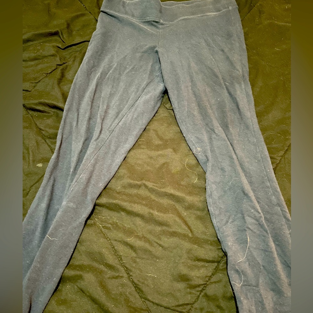 Blue leggings